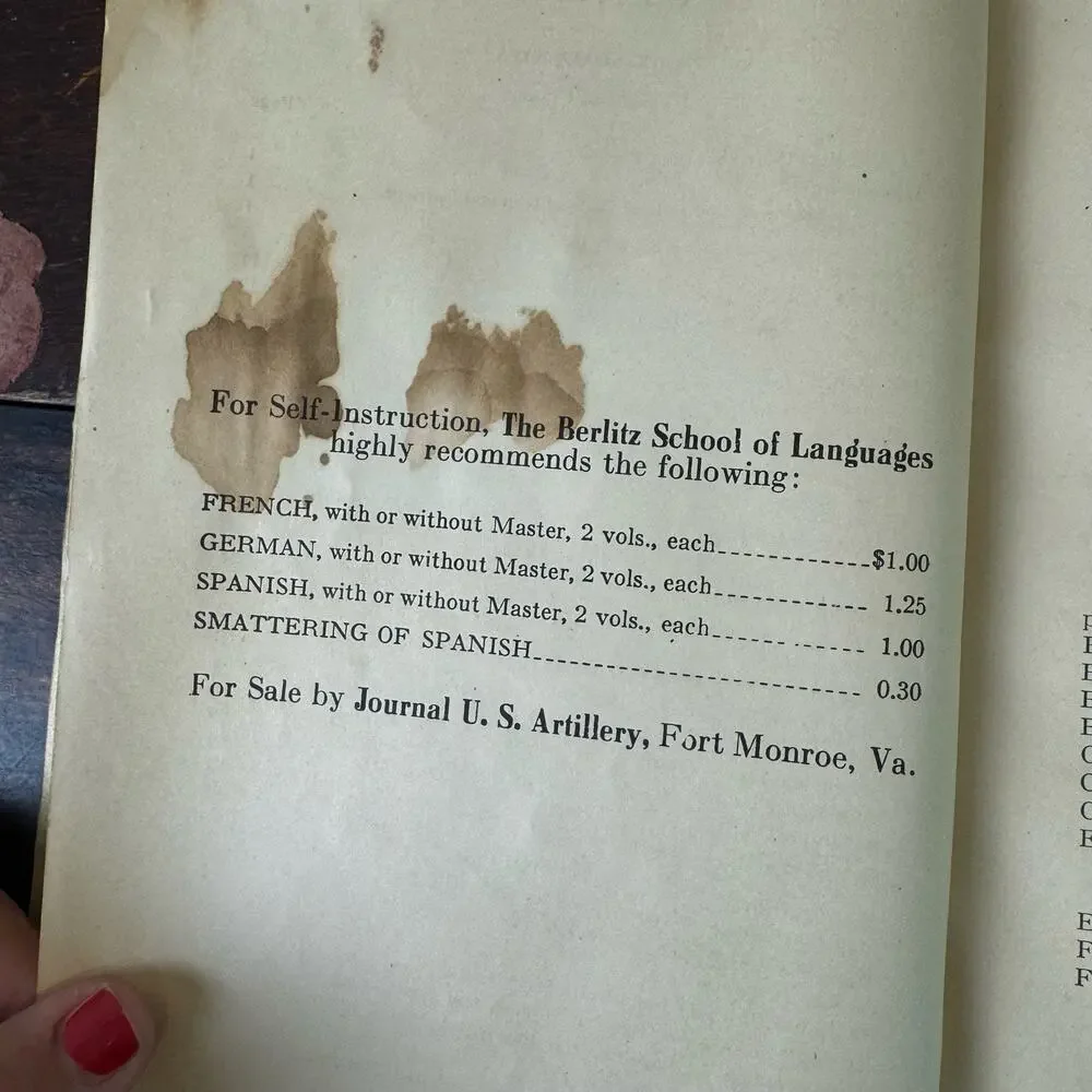 1917-1918 WWI Gunner's Instruction‎ Manual 14 Edition Gun Companies Book